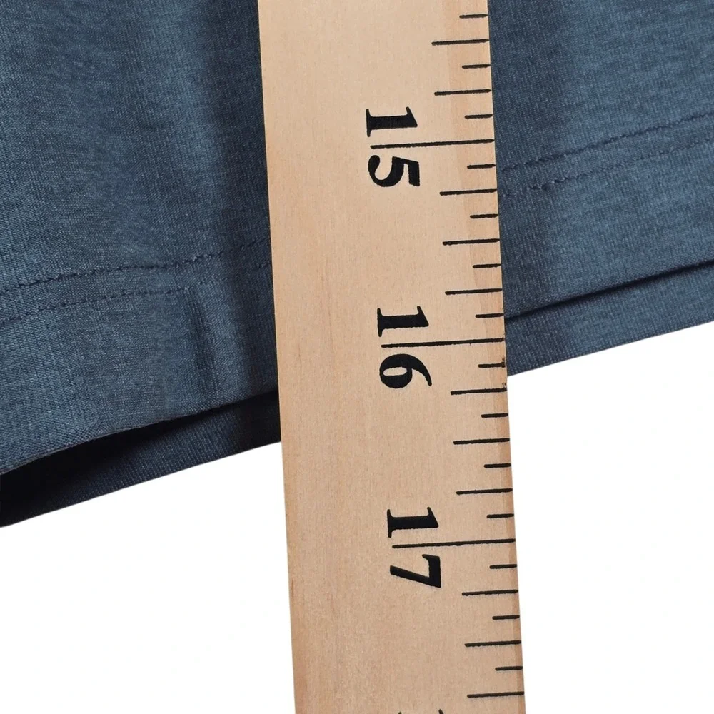 Beyond Yoga Gray/Blue Pocket Lounge Athletic Pull On 6.5